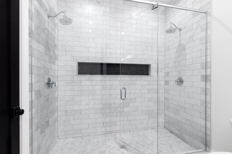 Open Concept Walk-in Shower